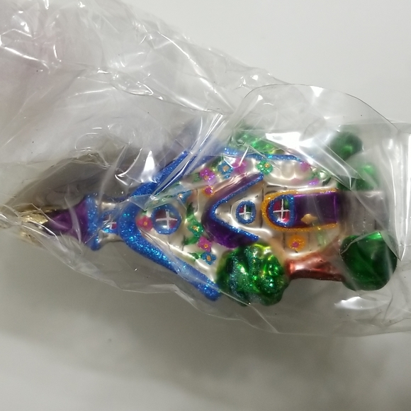 VINTAGE CHRISTOPHER RADKO CHURCH CHRISTMAS ORNAMENT - Picture 2 of 10